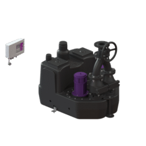 200 L lift. stat. Duo, SPF 1400-S1,Cast-iron shut-off val.