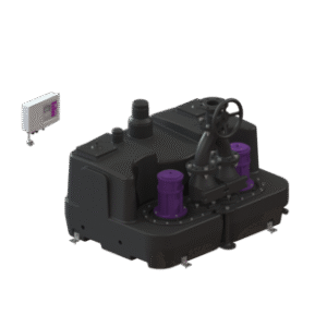 300l Duo, SPF 1400-S1,Cast-iron shut-off val.