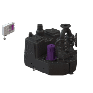 200 L lift. stat. Duo, SPF 1400-S1, 2 shut-off valves