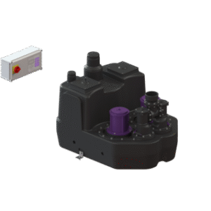 200 L lift. stat. Duo, SPF 3000-S1, Backflow preventer