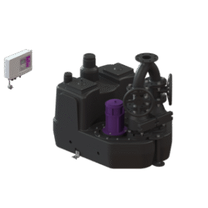 200 L lift. stat. Duo, SPF 1400-S3, 2 shut-off valves