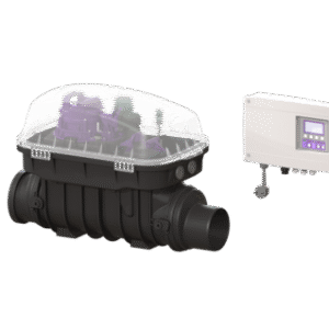 Backwater Pump Station, Pumpfix F DN150, exposed