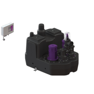 200 L lift. stat. Duo, SPF 1400-S1, shut-off valve