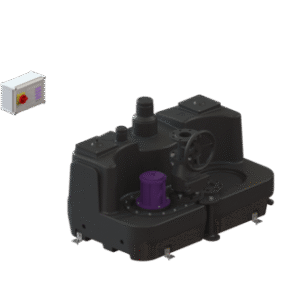 300l Mono, SPF 4500-S3,Cast-iron shut-off val