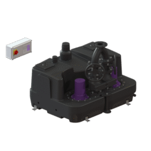 450 L lift. stat. Duo, SPF 5500-S3, 2 shut-off valves