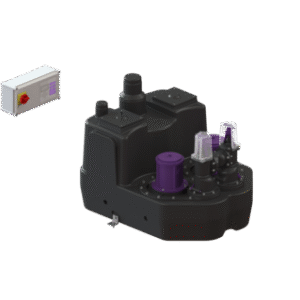 200 L lift. stat. Duo, SPF 3000-S3, shut-off valve