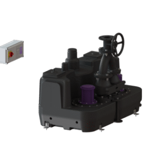 300l Duo, SPF 5500-S3,Cast-iron shut-off val.