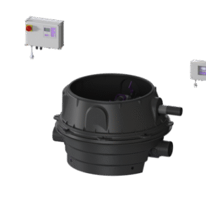 Mono, 2 motor flaps, SPF 1400-S3, Taper