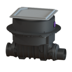 Geri Akış Vanası DN 125, Döşeme Altı Montaj, Karoya Uygun Kapaklı