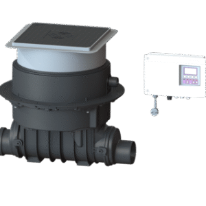 Ecolift DN 100, Floor slab, black