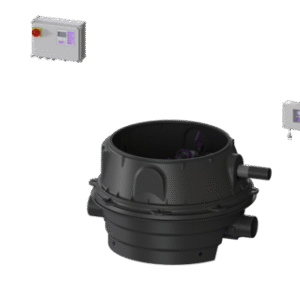 Mono, 2 motor flaps, SPF 1500-S3, Taper