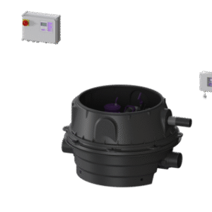 Duo, 2 motor flaps, SPF 1500-S3, Taper