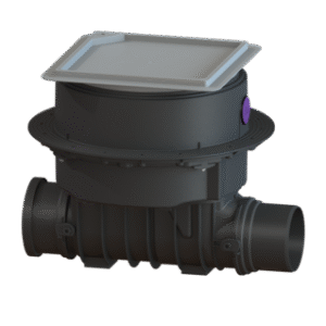 Geri Akış Vanası DN 150, Döşeme Altı Montaj, Karoya Uygun Kapaklı