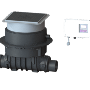 Ecolift DN 125, Floor slab, black