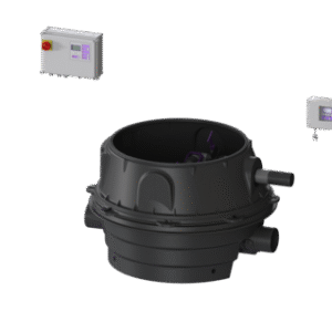 Mono, 2 motor flaps, SPF 3000-S3, Taper