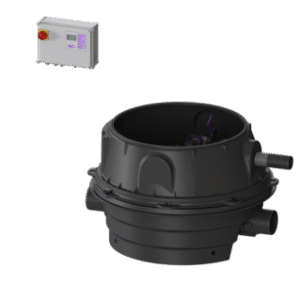 Mono, 1 motor flap, SPF 3000-S3, Taper