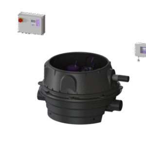 Duo, 2 motor flaps, SPF 3000-S3, Taper