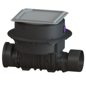 Geri Akış Vanası DN 200, Döşeme Altı Montaj, Karoya Uygun Kapaklı