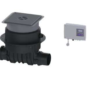 Ecolift DN 150, Floor slab, black