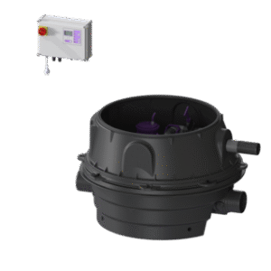 Duo, 1 motor flap, SPF 1400-S1, Taper