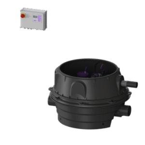 Duo, 1 motor flap, SPF 1500-S1, Taper