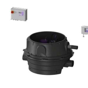 Duo, 2 motor flaps, SPF 3000-S1, Taper