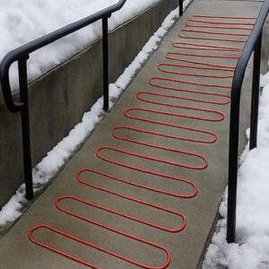 Engelli, Yürüyüş Yolu, Merdiven Kar Buz Eritme